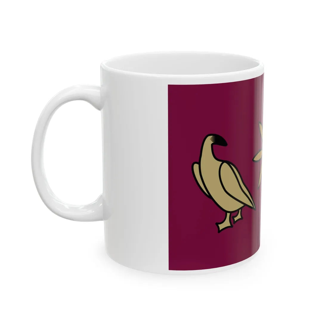 Artaxiad standard (Armenia) White Coffee Mug - Go Mug Yourself