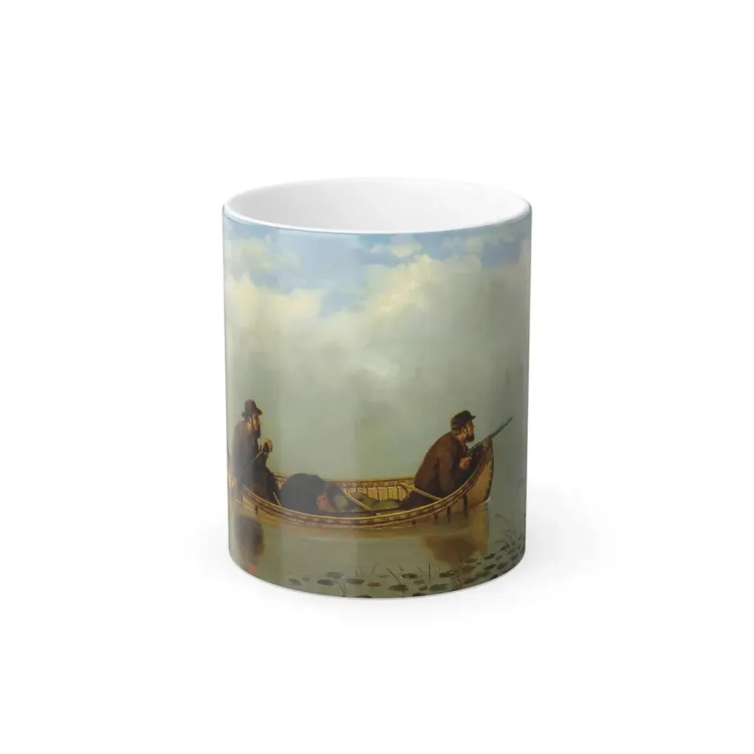 Arthur Fitzwilliam Tait (1819-1905) An Anxious Moment - Oil on Canvas 1882 - Color Changing Mug 11oz Default Title 11oz - Go Mug Yourself