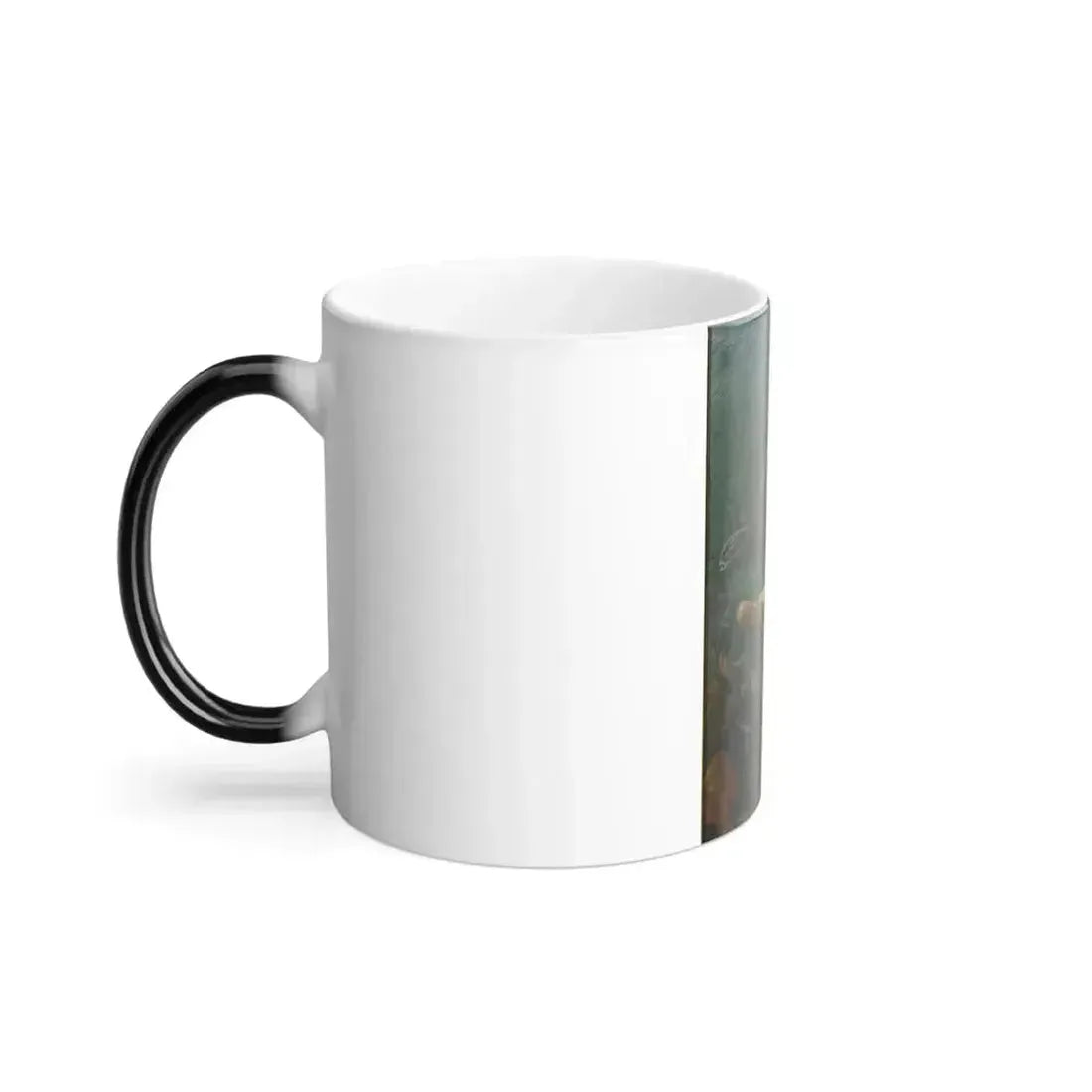 Arthur Hopkins (1848-1930) A Fantasy of the Deep - Watercolour with Bodycolour 1903 - Color Changing Mug 11oz - Go Mug Yourself