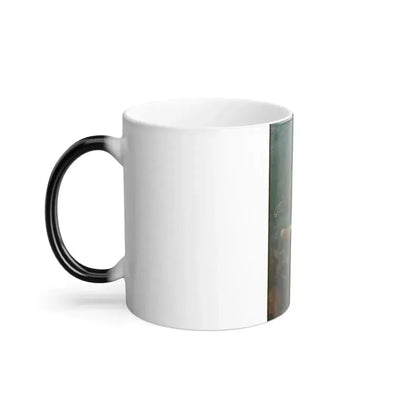 Arthur Hopkins (1848-1930) A Fantasy of the Deep - Watercolour with Bodycolour 1903 - Color Changing Mug 11oz - Go Mug Yourself