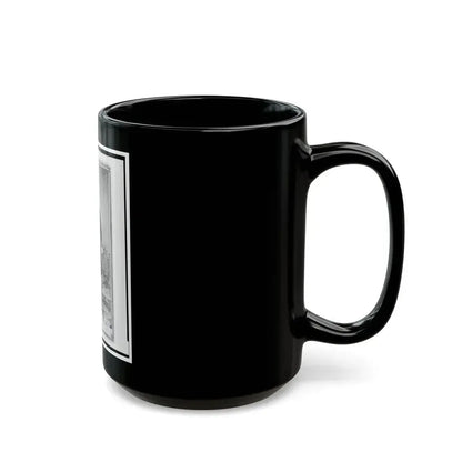 Arthur Linn, U.S.A., In Uniform, Full-Length Portrait, Facing Front (U.S. Civil War) Black Coffee Mug - Go Mug Yourself