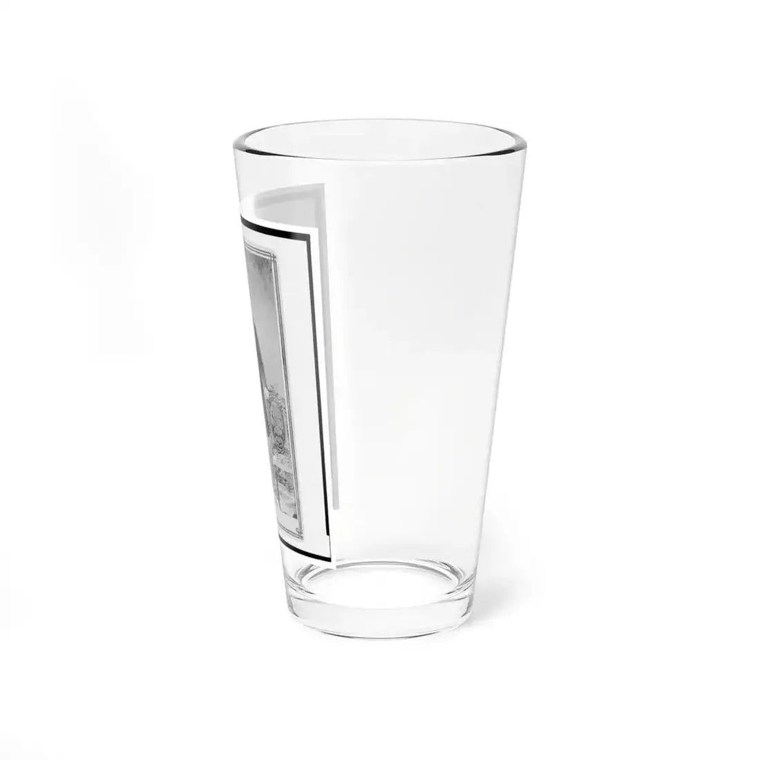 Arthur Linn, U.S.A., In Uniform, Full-Length Portrait, Facing Front (U.S. Civil War) Pint Glass 16oz - Go Mug Yourself