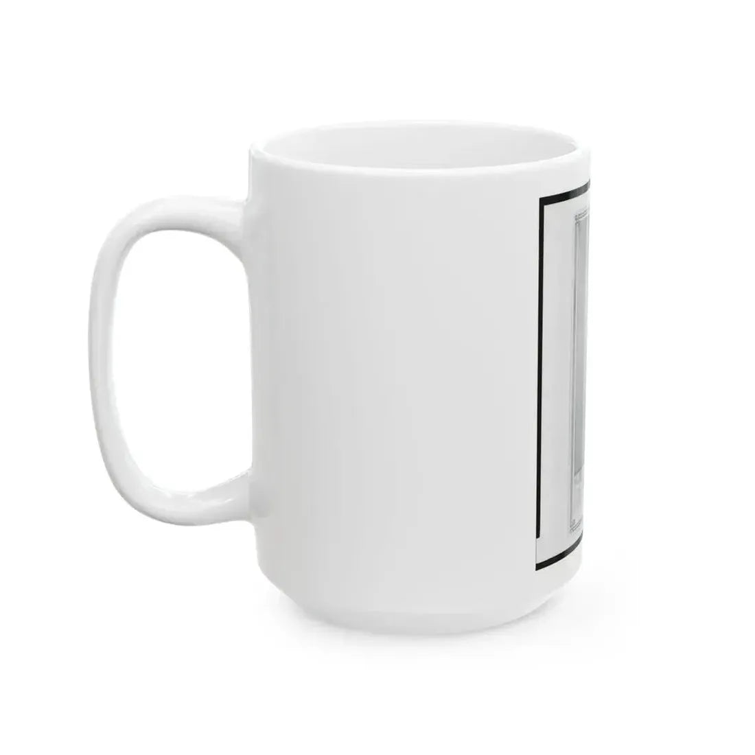 Arthur Linn, U.S.A., In Uniform, Full-Length Portrait, Facing Front (U.S. Civil War) White Coffee Mug - Go Mug Yourself