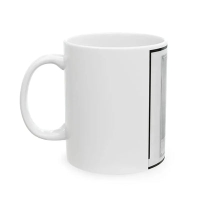 Arthur Linn, U.S.A., In Uniform, Full-Length Portrait, Facing Front (U.S. Civil War) White Coffee Mug - Go Mug Yourself
