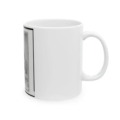 Arthur Linn, U.S.A., In Uniform, Full-Length Portrait, Facing Front (U.S. Civil War) White Coffee Mug - Go Mug Yourself
