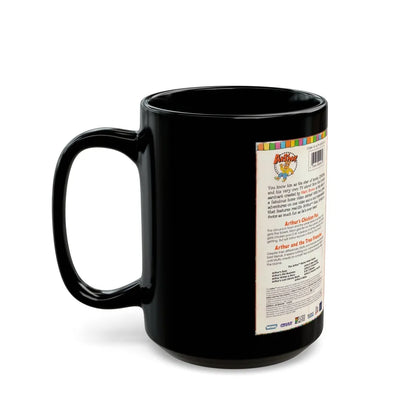 ARTHURS CHICKEN POX (VHS COVER) - Black Coffee Mug-Go Mug Yourself