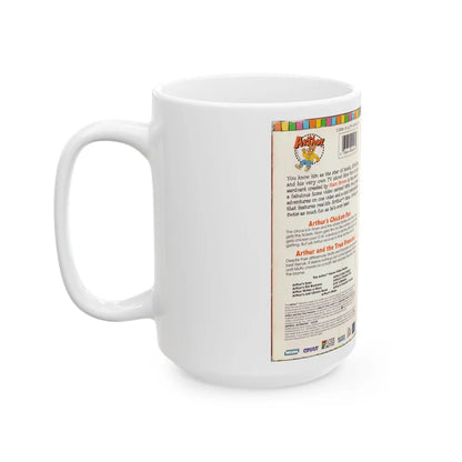 ARTHURS CHICKEN POX (VHS COVER) - White Coffee Mug-Go Mug Yourself