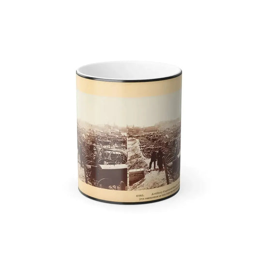 Artillery Captured From the Rebels 001 (U.S. Civil War) Color Changing Coffee Mug 11oz Default Title 11oz - Go Mug Yourself