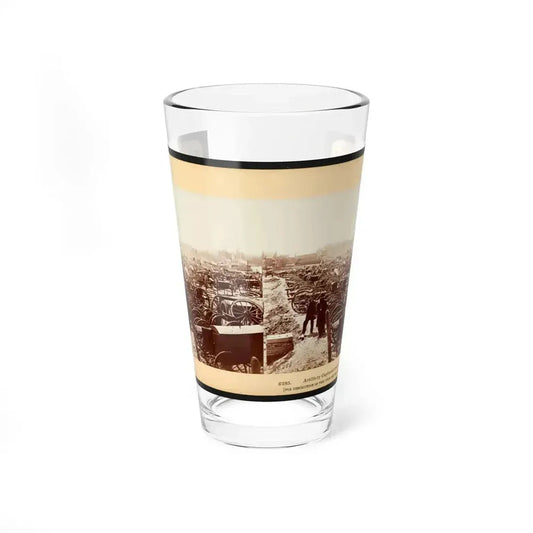 Artillery Captured From The Rebels 001 (U.S. Civil War) Pint Glass 16oz 16oz - Go Mug Yourself
