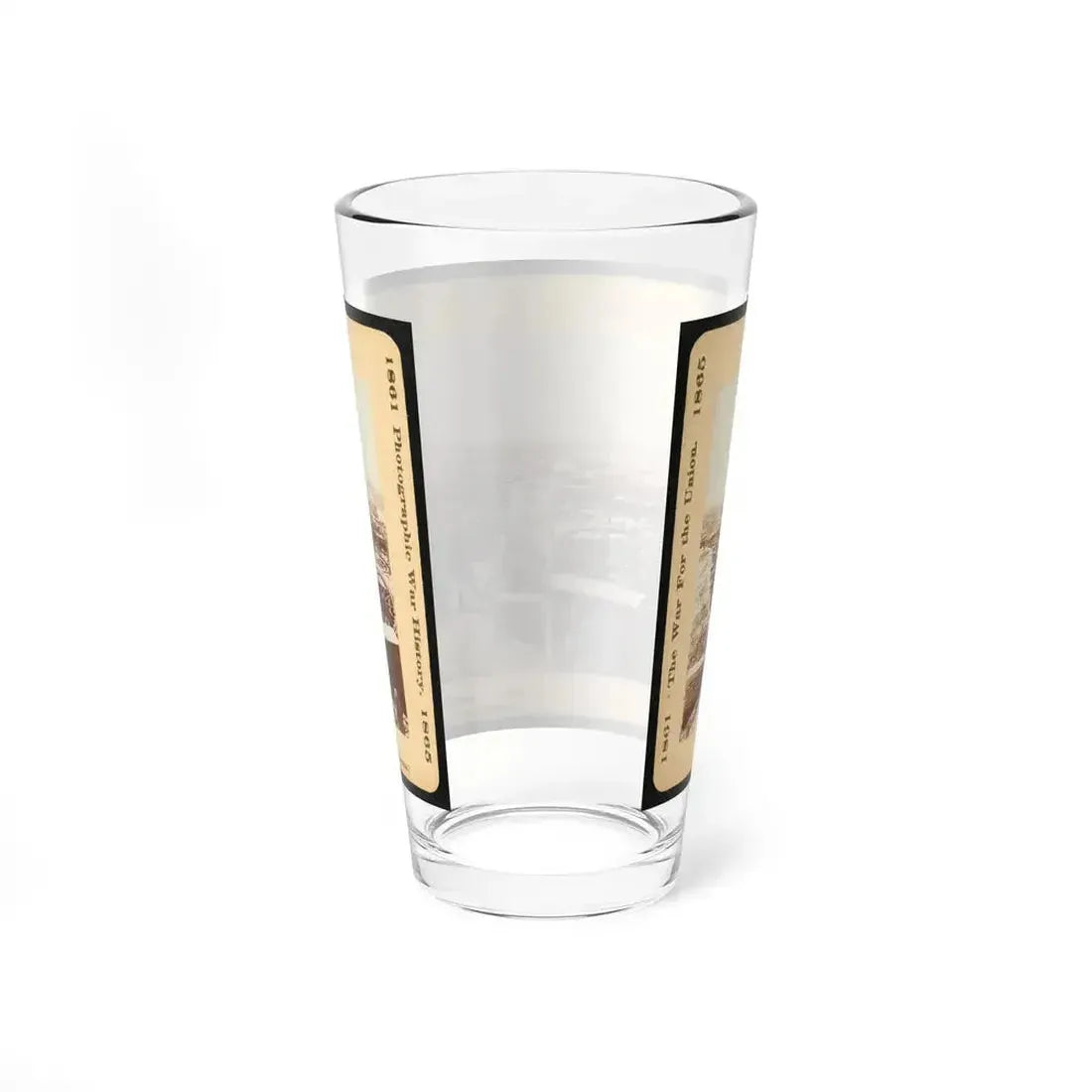 Artillery Captured From The Rebels 001 (U.S. Civil War) Pint Glass 16oz - Go Mug Yourself