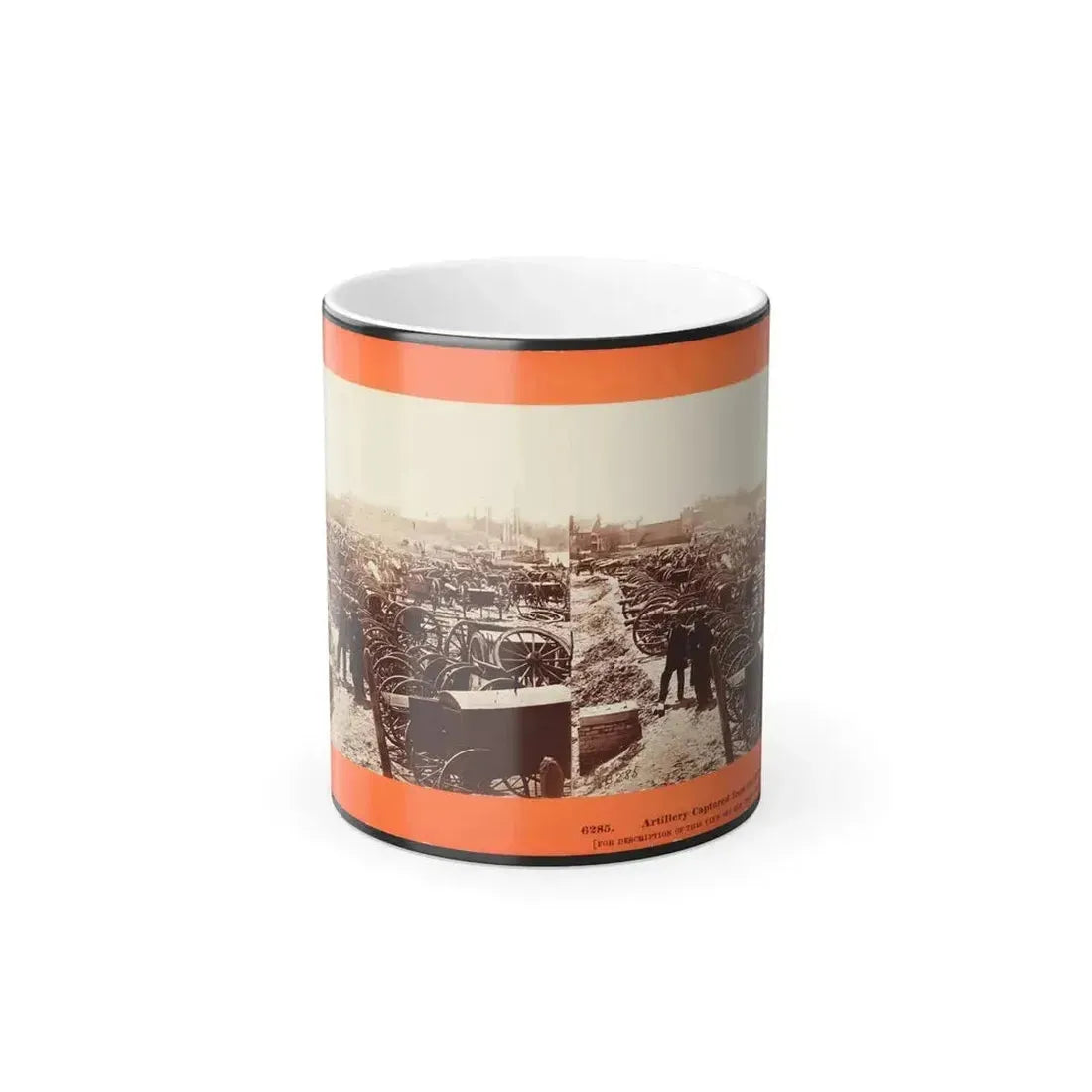 Artillery Captured From the Rebels (U.S. Civil War) Color Changing Coffee Mug 11oz Default Title 11oz - Go Mug Yourself