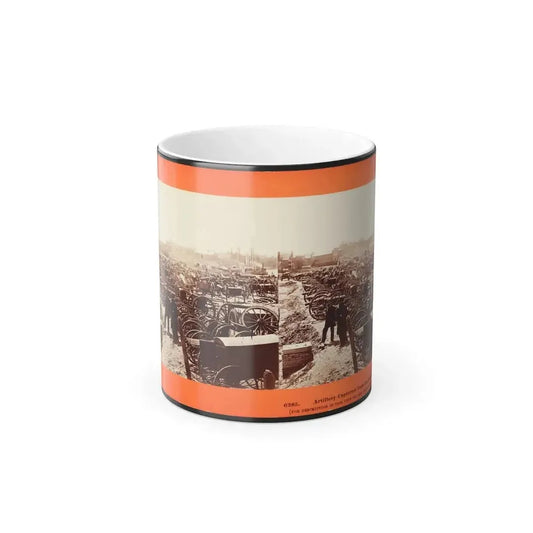 Artillery Captured From the Rebels (U.S. Civil War) Color Changing Coffee Mug 11oz Default Title 11oz - Go Mug Yourself