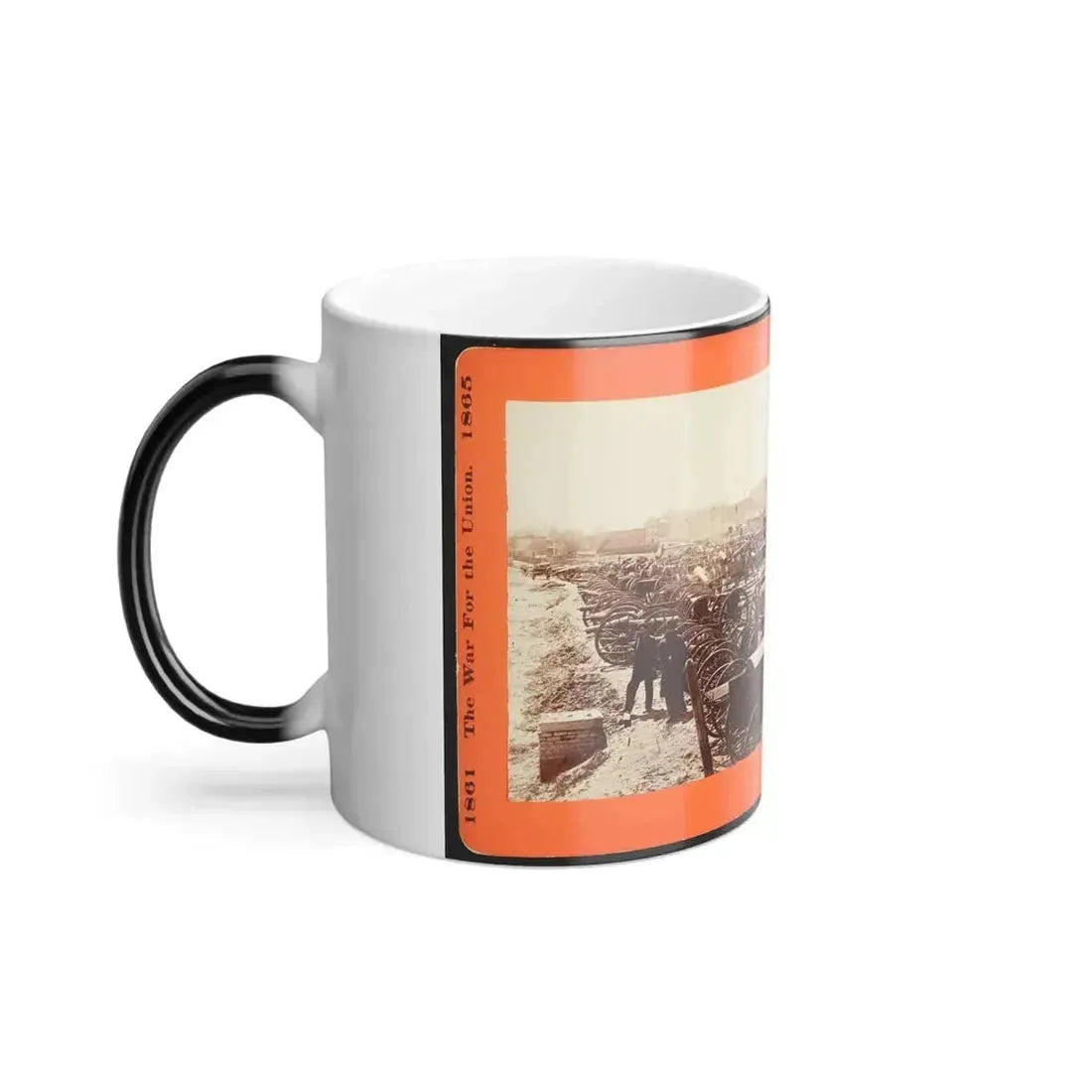 Artillery Captured From the Rebels (U.S. Civil War) Color Changing Coffee Mug 11oz - Go Mug Yourself