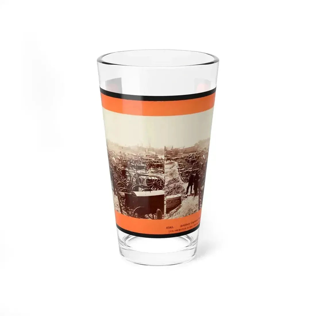Artillery Captured From The Rebels (U.S. Civil War) Pint Glass 16oz 16oz - Go Mug Yourself