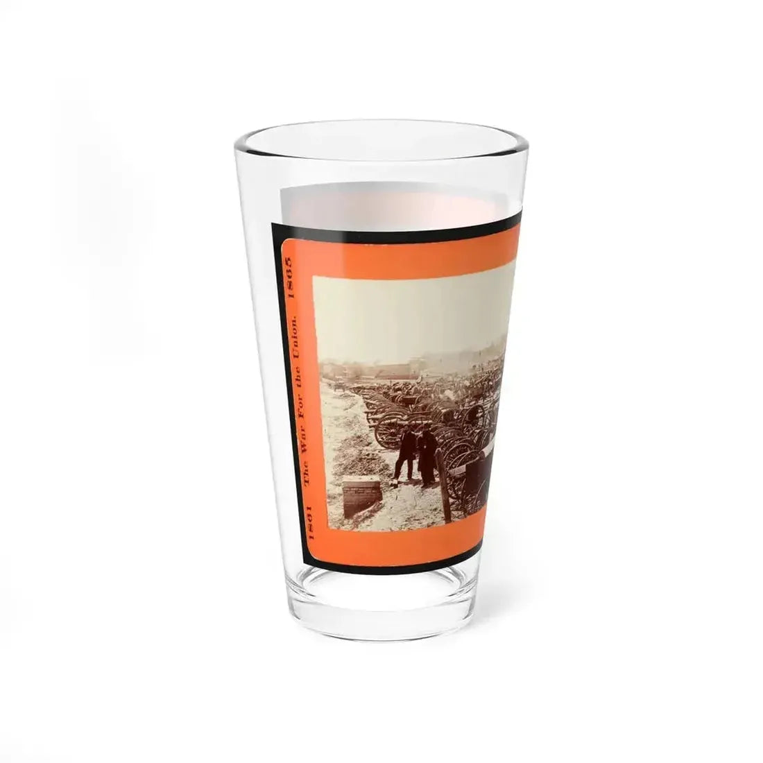 Artillery Captured From The Rebels (U.S. Civil War) Pint Glass 16oz - Go Mug Yourself