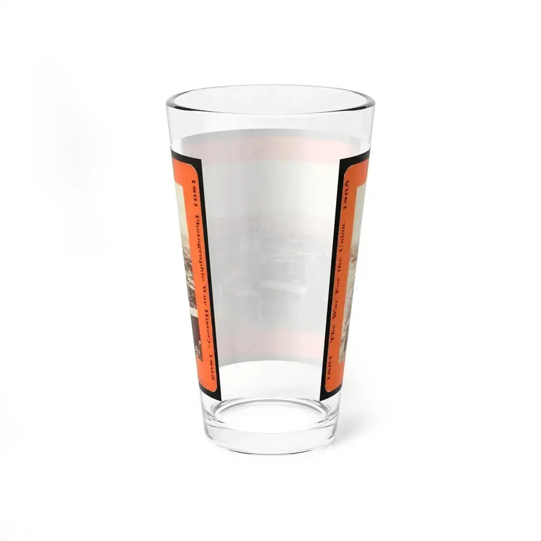 Artillery Captured From The Rebels (U.S. Civil War) Pint Glass 16oz - Go Mug Yourself