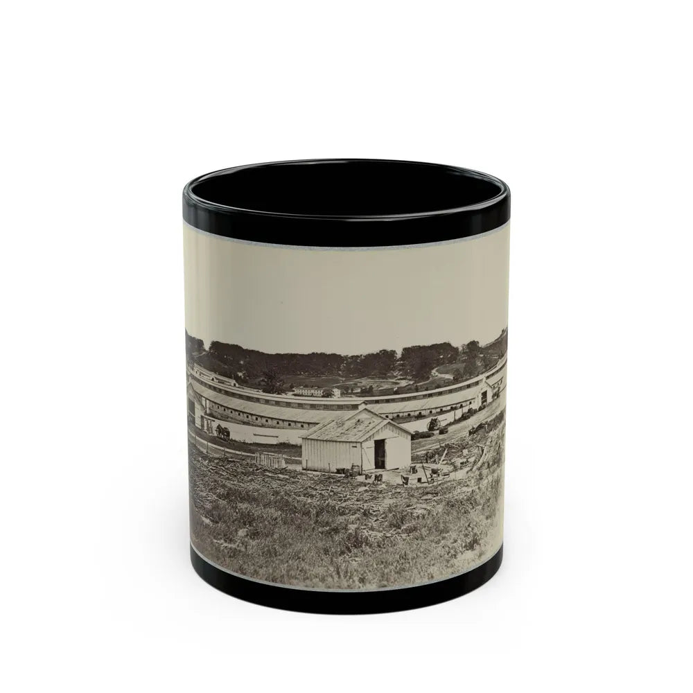 Artillery Depot (Camp Barry) Near Washington, D.C. (U.S. Civil War) Black Coffee Mug-11oz-Go Mug Yourself