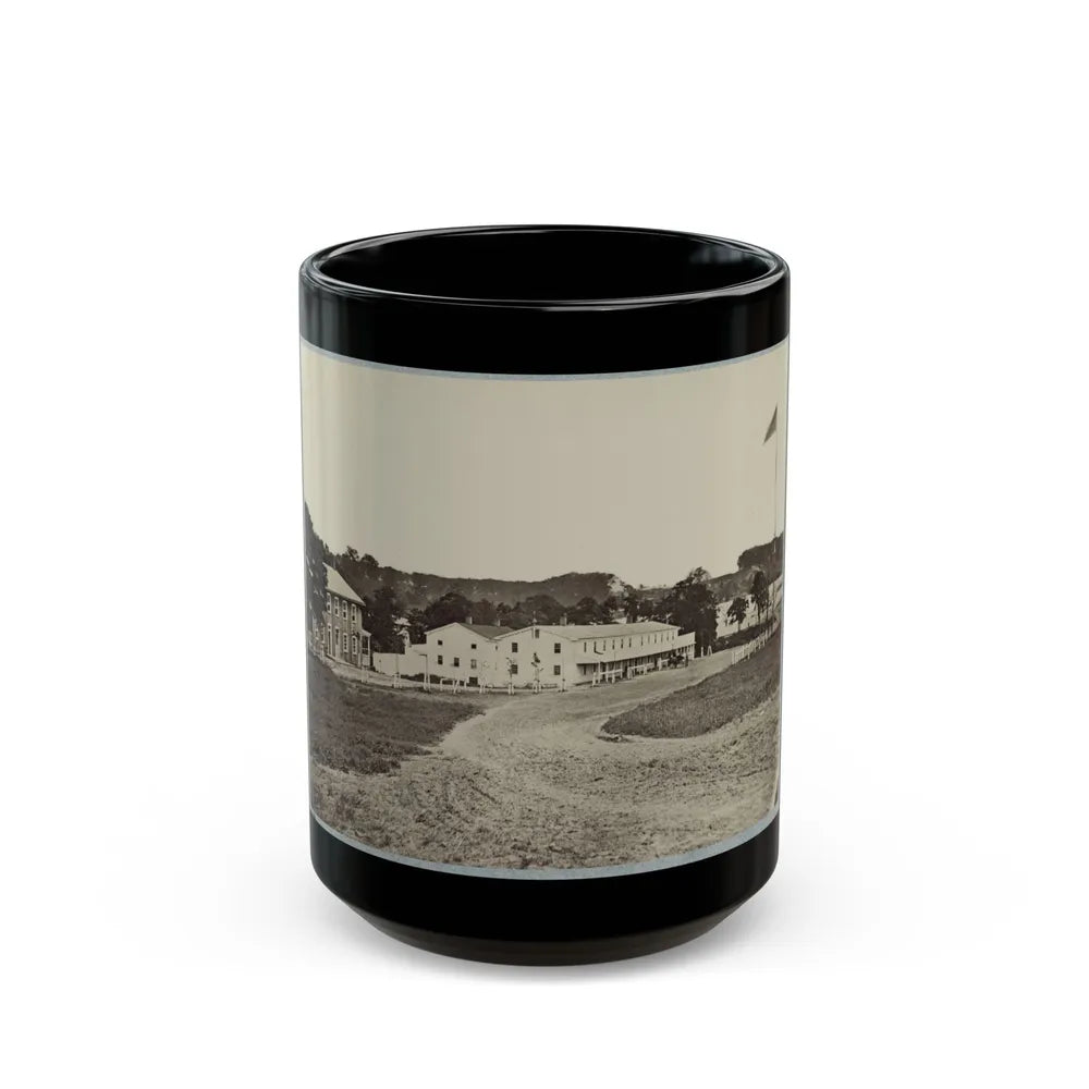 Artillery Depot, (Camp Barry) Near Washington, D.C. (U.S. Civil War) Black Coffee Mug-15oz-Go Mug Yourself