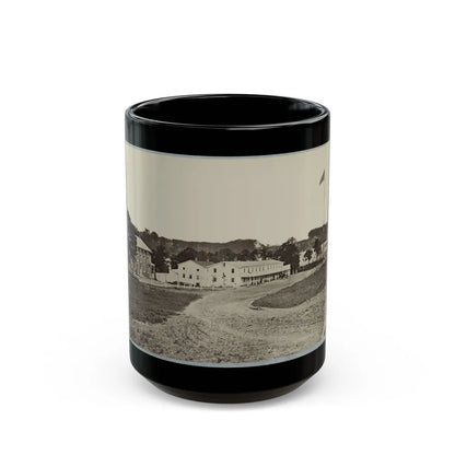 Artillery Depot, (Camp Barry) Near Washington, D.C. (U.S. Civil War) Black Coffee Mug-15oz-Go Mug Yourself