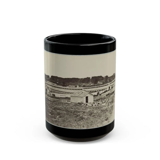 Artillery Depot (Camp Barry) Near Washington, D.C. (U.S. Civil War) Black Coffee Mug-15oz-Go Mug Yourself