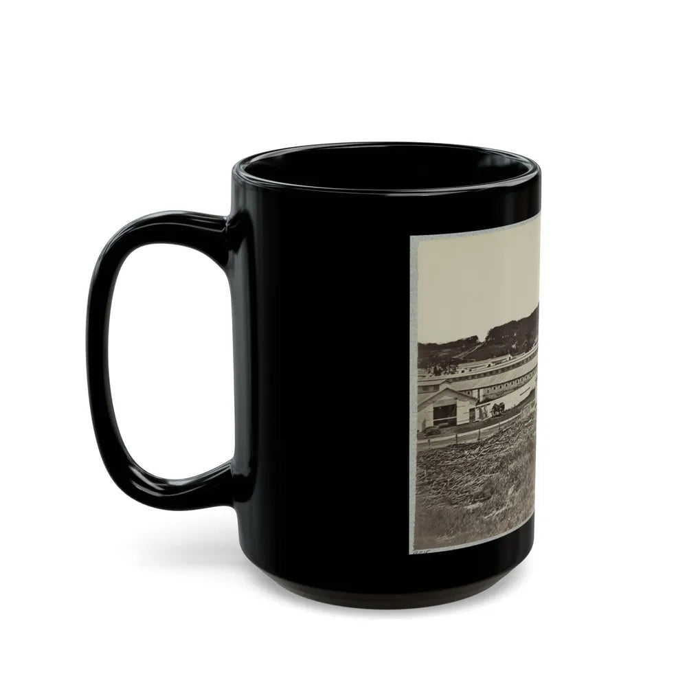 Artillery Depot (Camp Barry) Near Washington, D.C. (U.S. Civil War) Black Coffee Mug-Go Mug Yourself