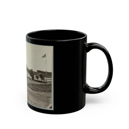 Artillery Depot, (Camp Barry) Near Washington, D.C. (U.S. Civil War) Black Coffee Mug - Go Mug Yourself