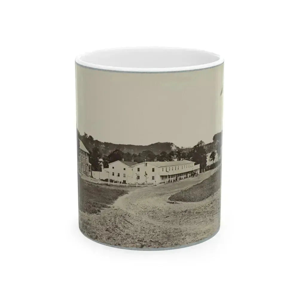 Artillery Depot, (Camp Barry) Near Washington, D.C. (U.S. Civil War) White Coffee Mug 11oz - Go Mug Yourself