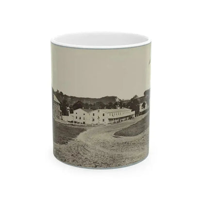 Artillery Depot, (Camp Barry) Near Washington, D.C. (U.S. Civil War) White Coffee Mug 11oz - Go Mug Yourself