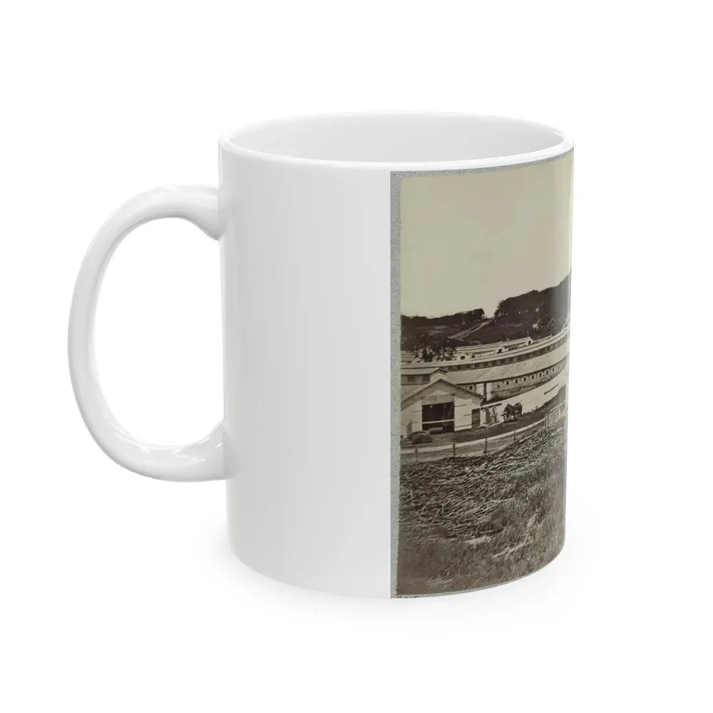 Artillery Depot (Camp Barry) Near Washington, D.C. (U.S. Civil War) White Coffee Mug - Go Mug Yourself