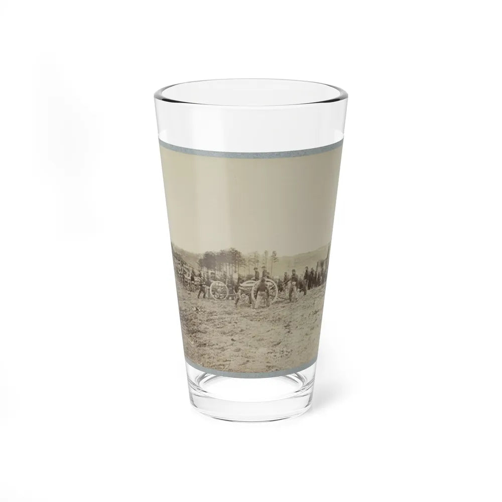 Artillery Going Into Action On South Bank Of Rappahannock, May 2, 1863 (U.S. Civil War) Pint Glass 16oz-16oz-Go Mug Yourself