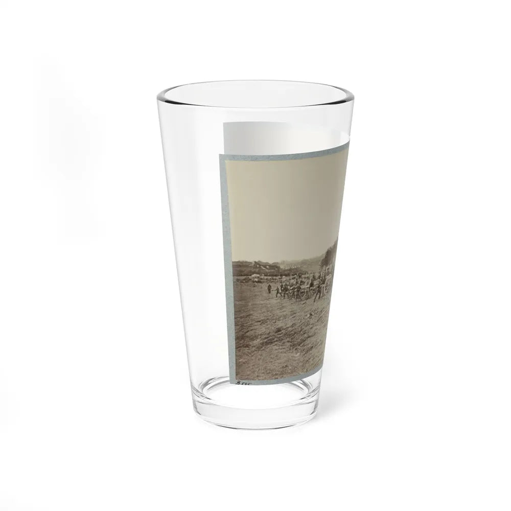 Artillery Going Into Action On South Bank Of Rappahannock, May 2, 1863 (U.S. Civil War) Pint Glass 16oz-Go Mug Yourself