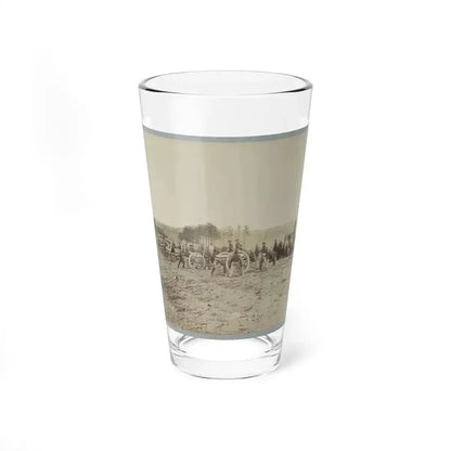 Artillery Going Into Action On South Bank Of Rappahannock, May 2, 1863 (U.S. Civil War) Pint Glass 16oz 16oz - Go Mug Yourself