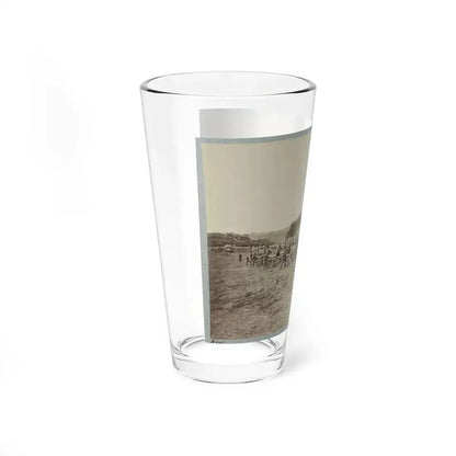 Artillery Going Into Action On South Bank Of Rappahannock, May 2, 1863 (U.S. Civil War) Pint Glass 16oz - Go Mug Yourself