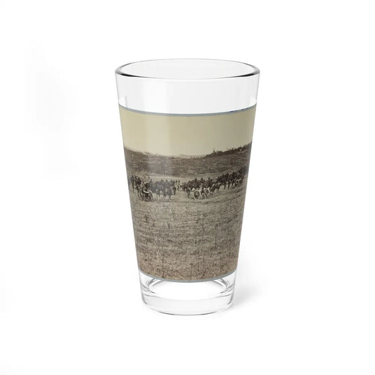 Artillery Going Into Action On South Bank Of Rappahannock River - June 4, 1863 (U.S. Civil War) Pint Glass 16oz-16oz-Go Mug Yourself