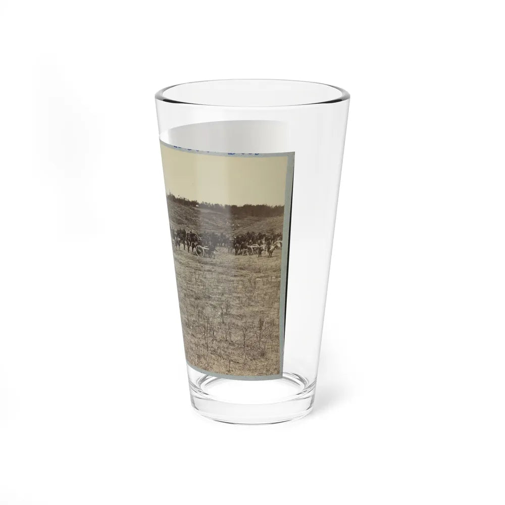 Artillery Going Into Action On South Bank Of Rappahannock River - June 4, 1863 (U.S. Civil War) Pint Glass 16oz-Go Mug Yourself