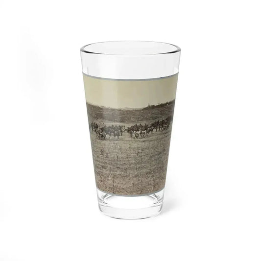 Artillery Going Into Action On South Bank Of Rappahannock River - June 4, 1863 (U.S. Civil War) Pint Glass 16oz 16oz - Go Mug Yourself