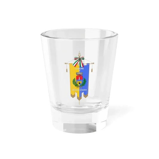 Arzago dAdda-Gonfalone (Italy) Shot Glass 1.5oz 1.5oz - Go Mug Yourself