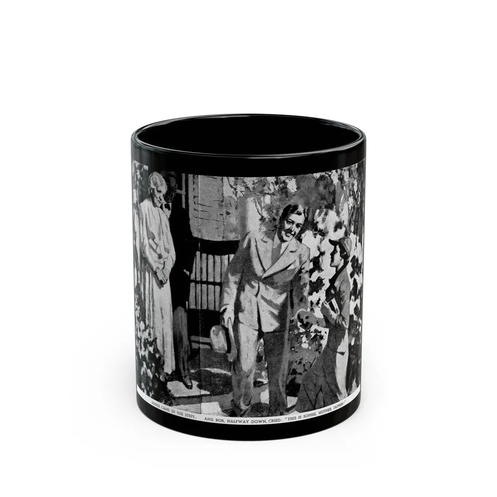 As Big A Fool, Liberty magazine, April 18, 1936 - Black Coffee Mug-11oz-Go Mug Yourself