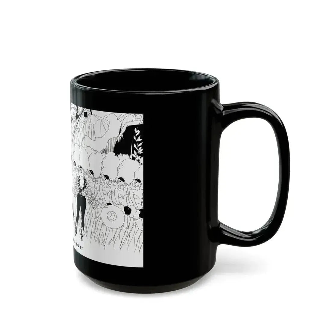 As Flo Ziegfeld Would Do It, Ballyhoo Magazine, November 1931 - Black Coffee Mug - Go Mug Yourself