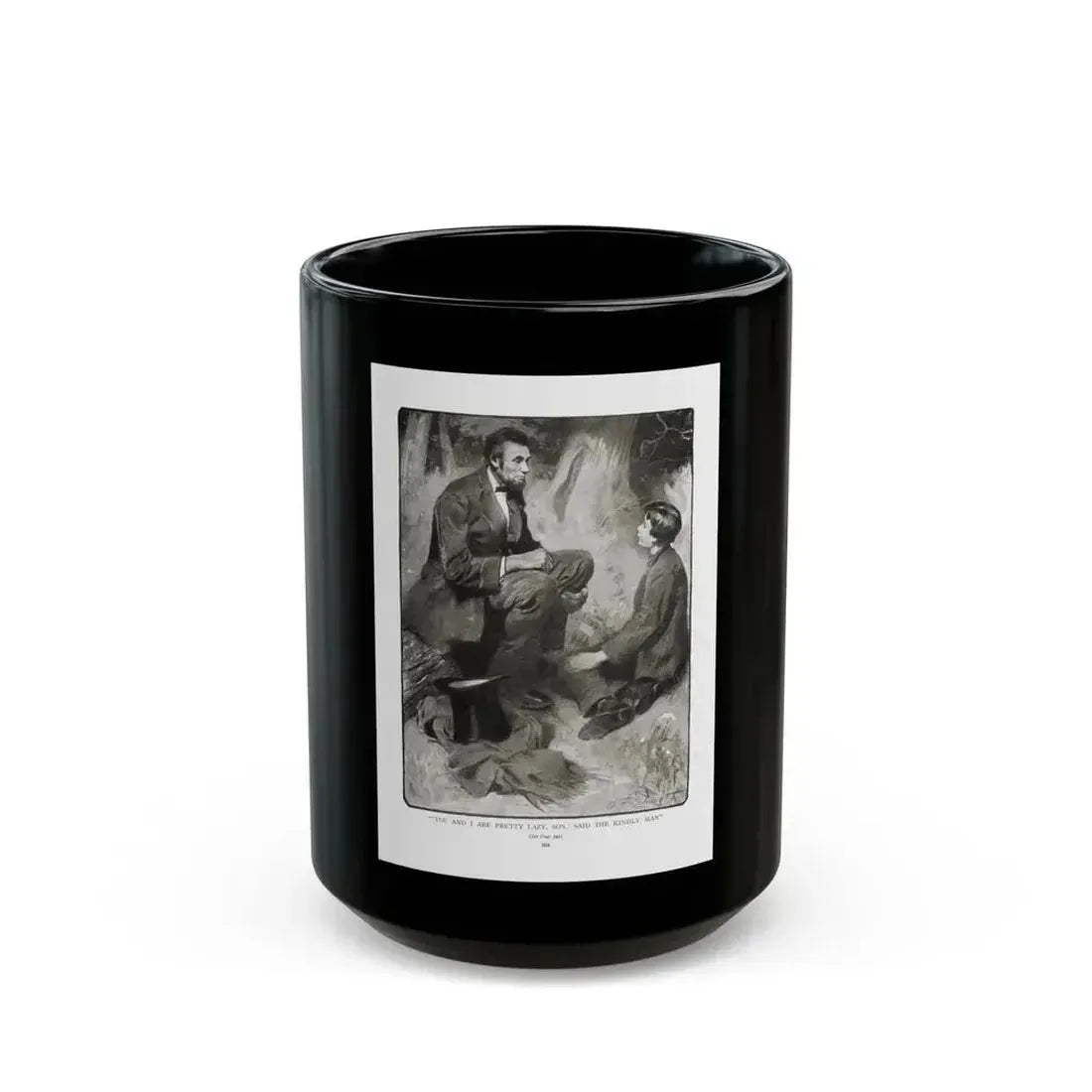 As We Forgive Those (1), St. Nicholas magazine, February 1923 - Black Coffee Mug 15oz - Go Mug Yourself