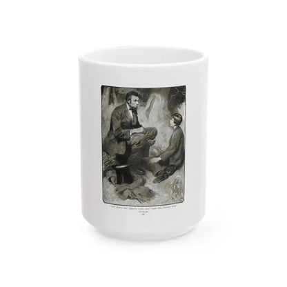 As We Forgive Those (1), St. Nicholas magazine, February 1923 - White Coffee Mug 15oz - Go Mug Yourself