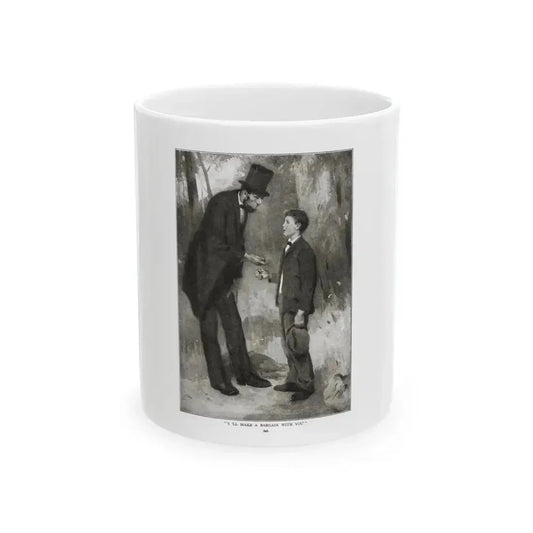 As We Forgive Those (2), St. Nicholas magazine, February 1923 - White Coffee Mug 11oz - Go Mug Yourself
