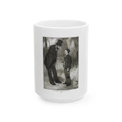 As We Forgive Those (2), St. Nicholas magazine, February 1923 - White Coffee Mug 15oz - Go Mug Yourself