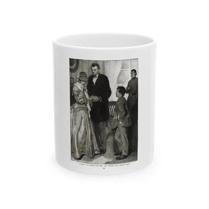 As We Forgive Those (3), St. Nicholas magazine, February 1923 - White Coffee Mug 11oz - Go Mug Yourself