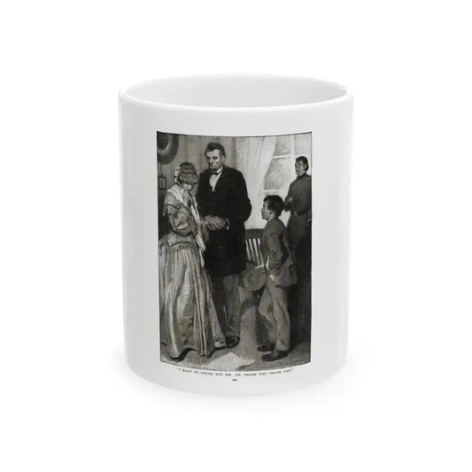 As We Forgive Those (3), St. Nicholas magazine, February 1923 - White Coffee Mug 11oz - Go Mug Yourself