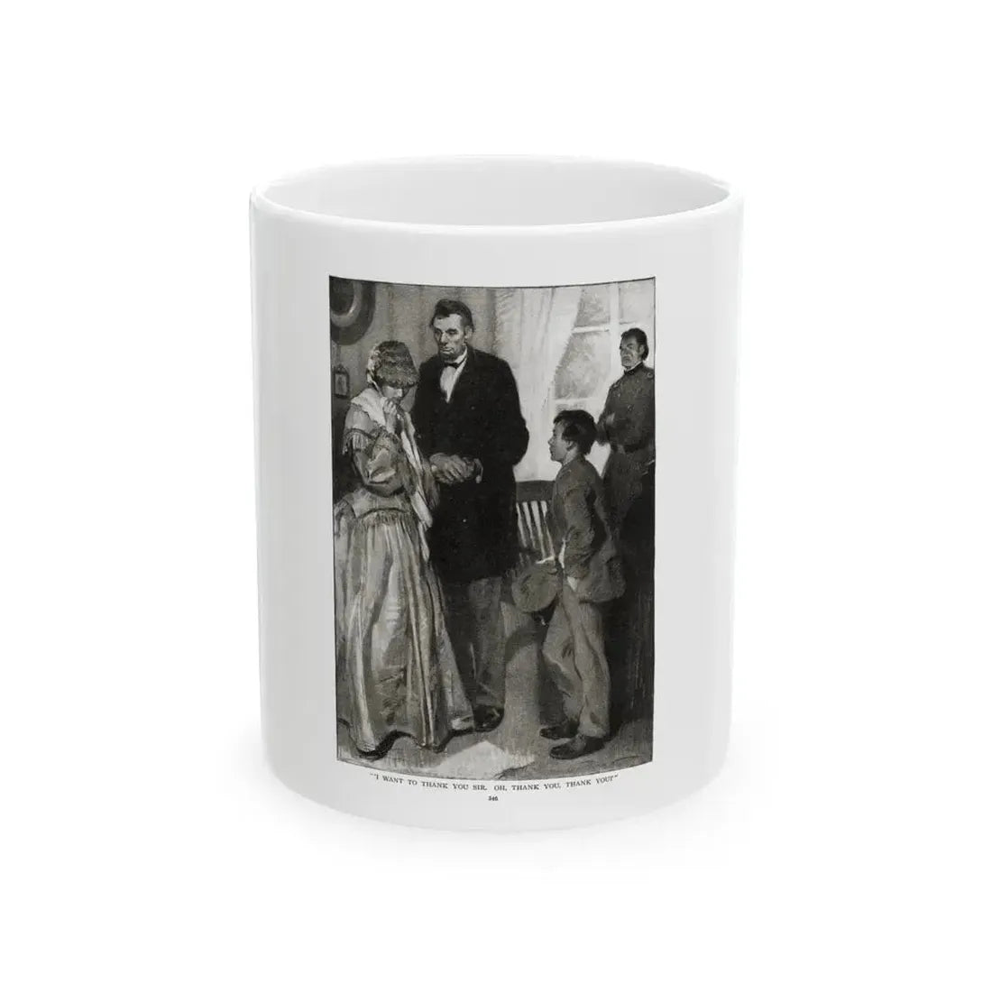 As We Forgive Those (3), St. Nicholas magazine, February 1923 - White Coffee Mug 11oz - Go Mug Yourself