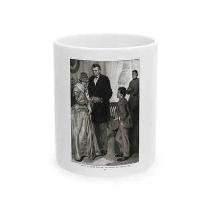 As We Forgive Those (3), St. Nicholas magazine, February 1923 - White Coffee Mug 11oz - Go Mug Yourself