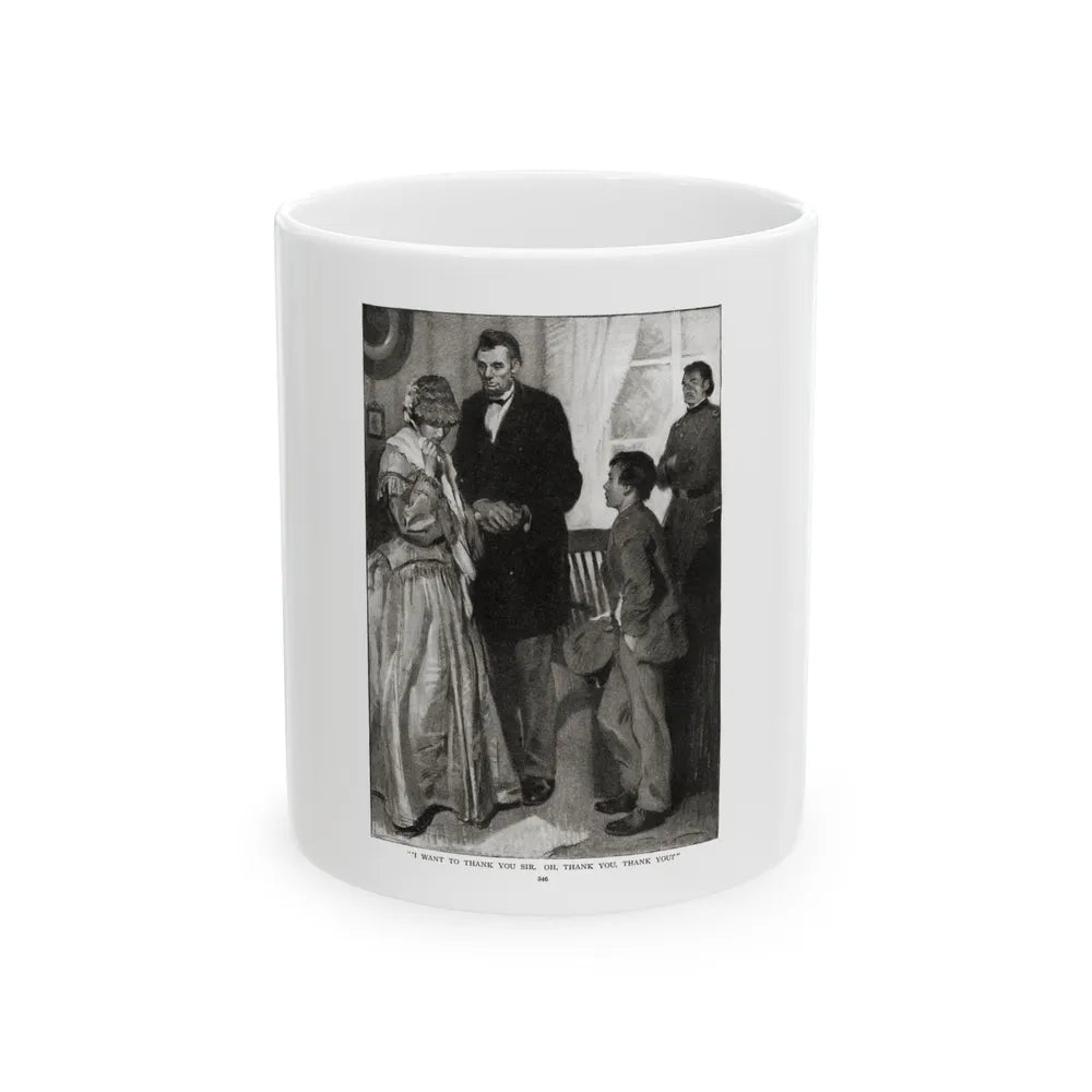 As We Forgive Those (3), St. Nicholas magazine, February 1923 - White Coffee Mug-11oz-Go Mug Yourself