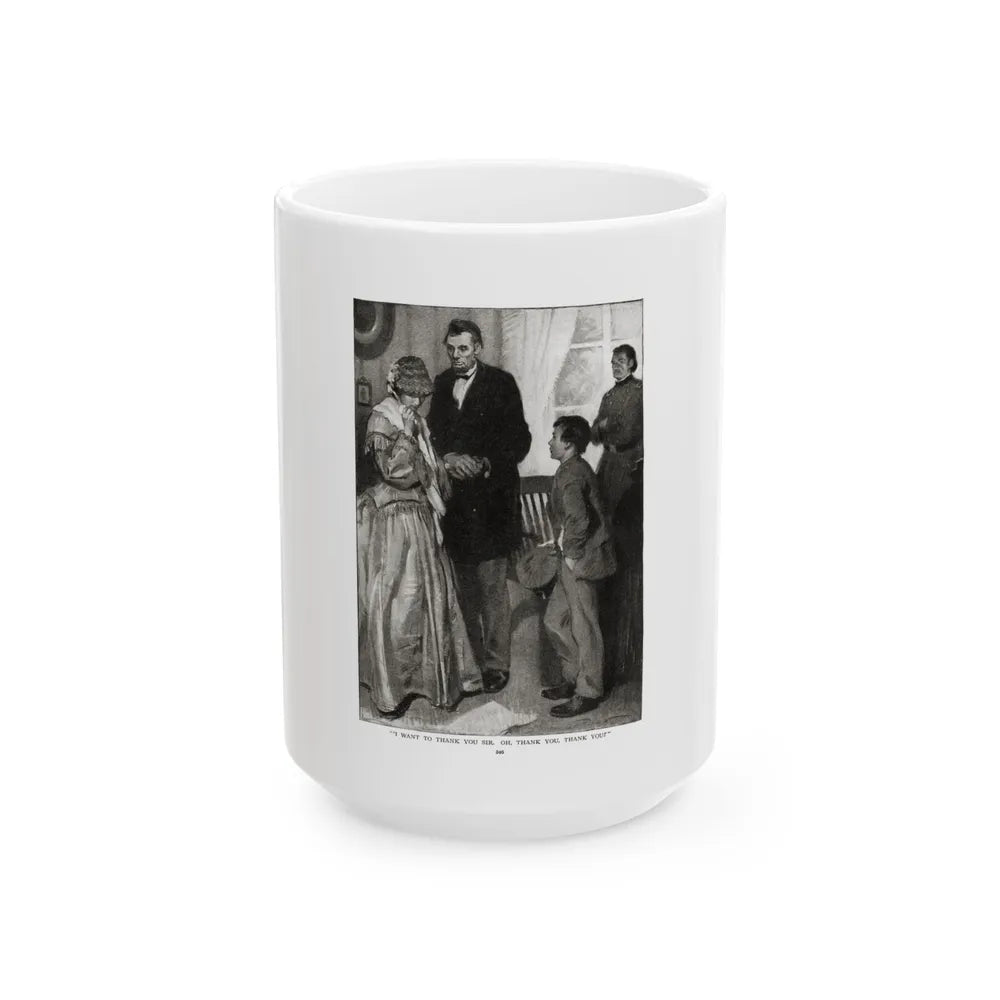 As We Forgive Those (3), St. Nicholas magazine, February 1923 - White Coffee Mug-15oz-Go Mug Yourself