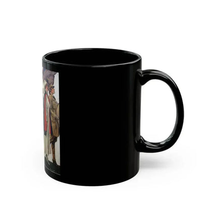 As We Go Marshing On, Life magazine cover, February 6th, 1919 - Black Coffee Mug - Go Mug Yourself